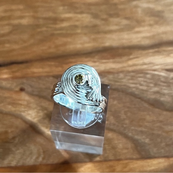 NWT Sterling Chocolate Diamond Ring Size 6 - Picture 4 of 7